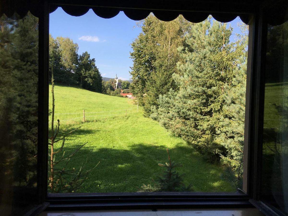 Samostatný mezonetový apartmán s dvěmi ložnicemi a vlastní krytou terasou a sdíleným bazénem Rudník Extérieur photo