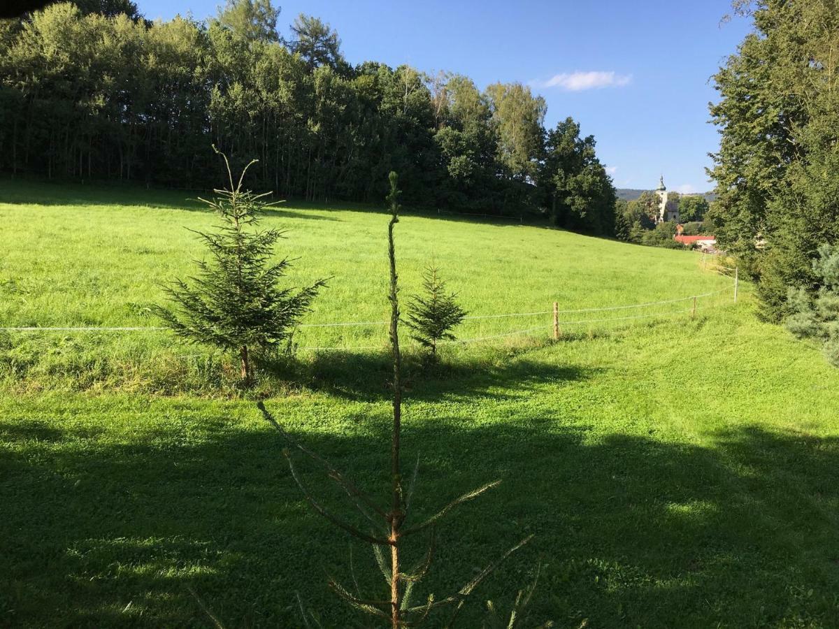 Samostatný mezonetový apartmán s dvěmi ložnicemi a vlastní krytou terasou a sdíleným bazénem Rudník Extérieur photo